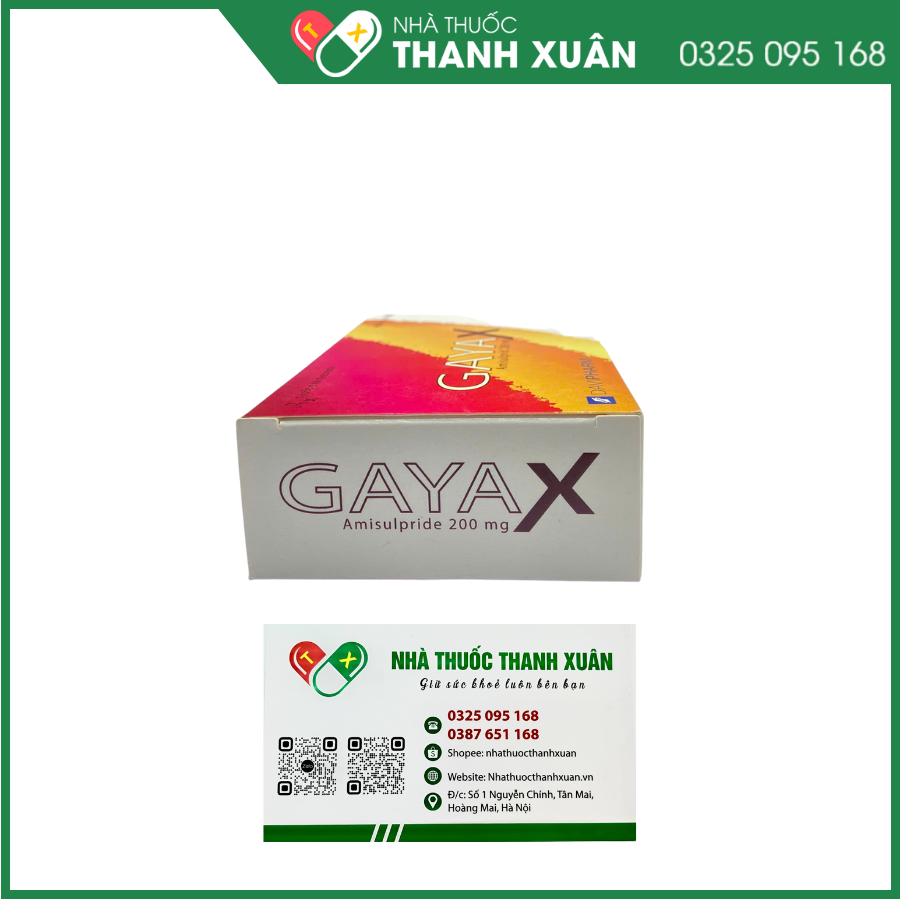 Thuốc Gayax 200 điều trị tâm thần phân liệt cấp và mạn tính